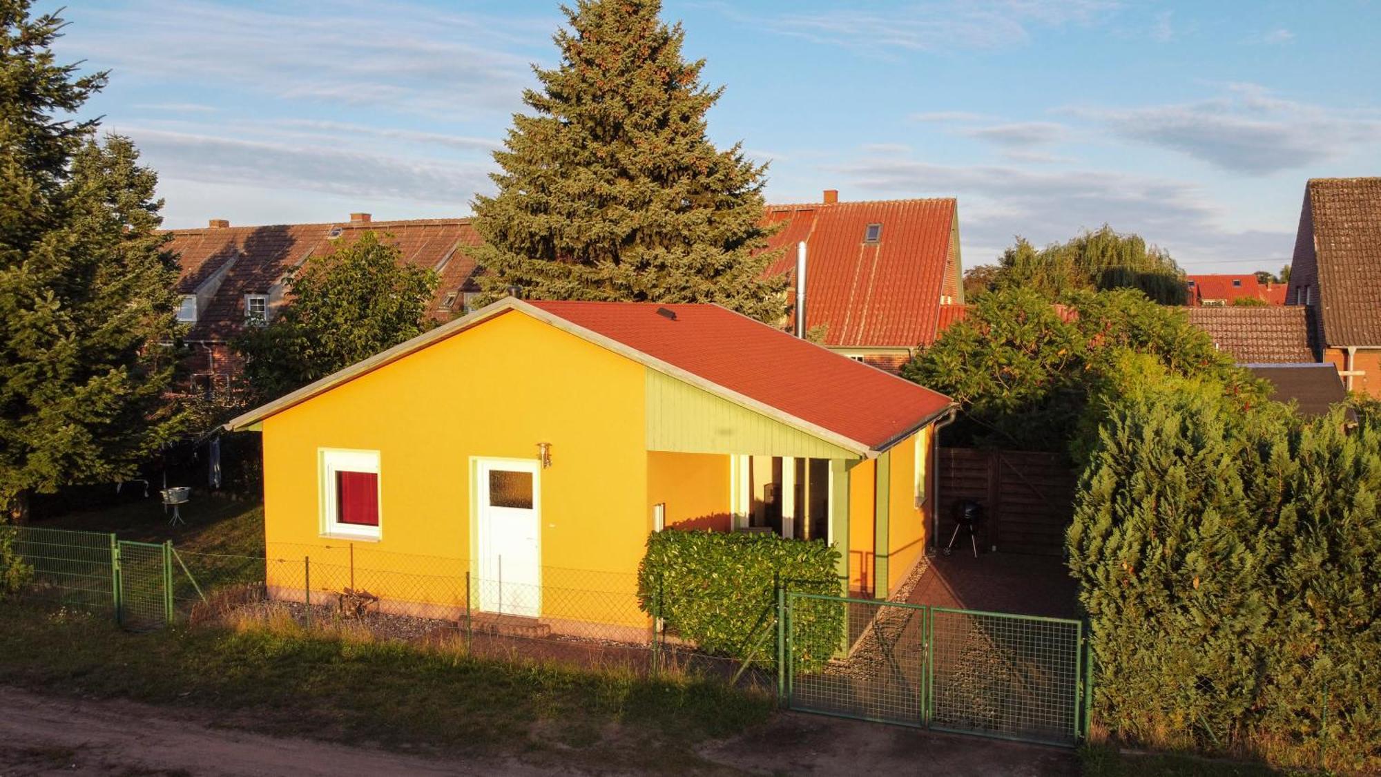 Villa kleines Ferienhaus am Feldrand Malchow  Exterior foto